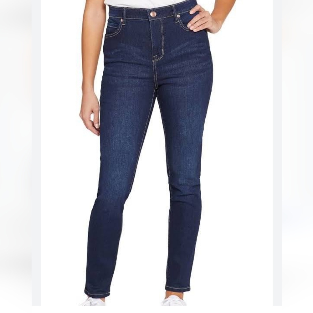 SEVEN7 WOMEN'S BLUE DENIM LEGGINGS SIZE 6